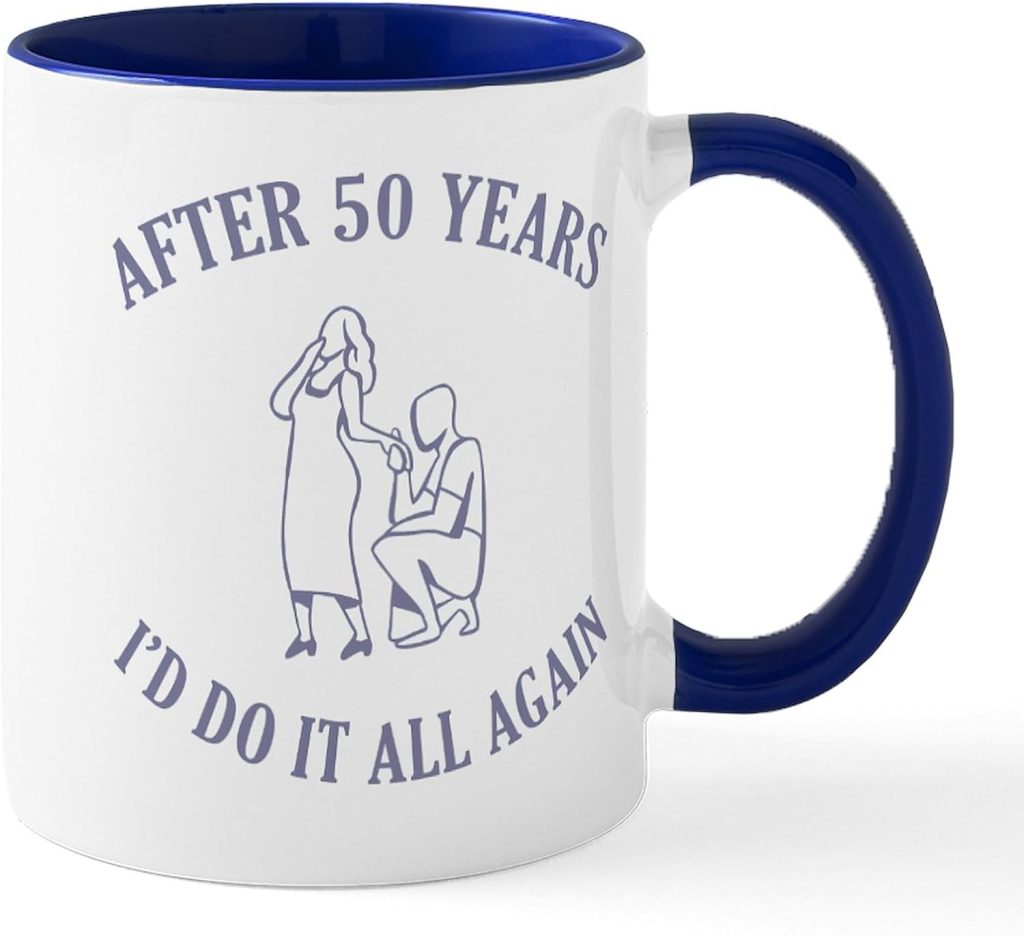 CafePress 50Th Mug 11 oz (325 ml) Ceramic Coffee Mug