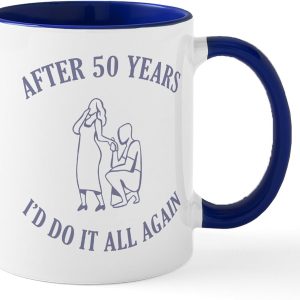 CafePress 50Th Mug 11 oz (325 ml) Ceramic Coffee Mug